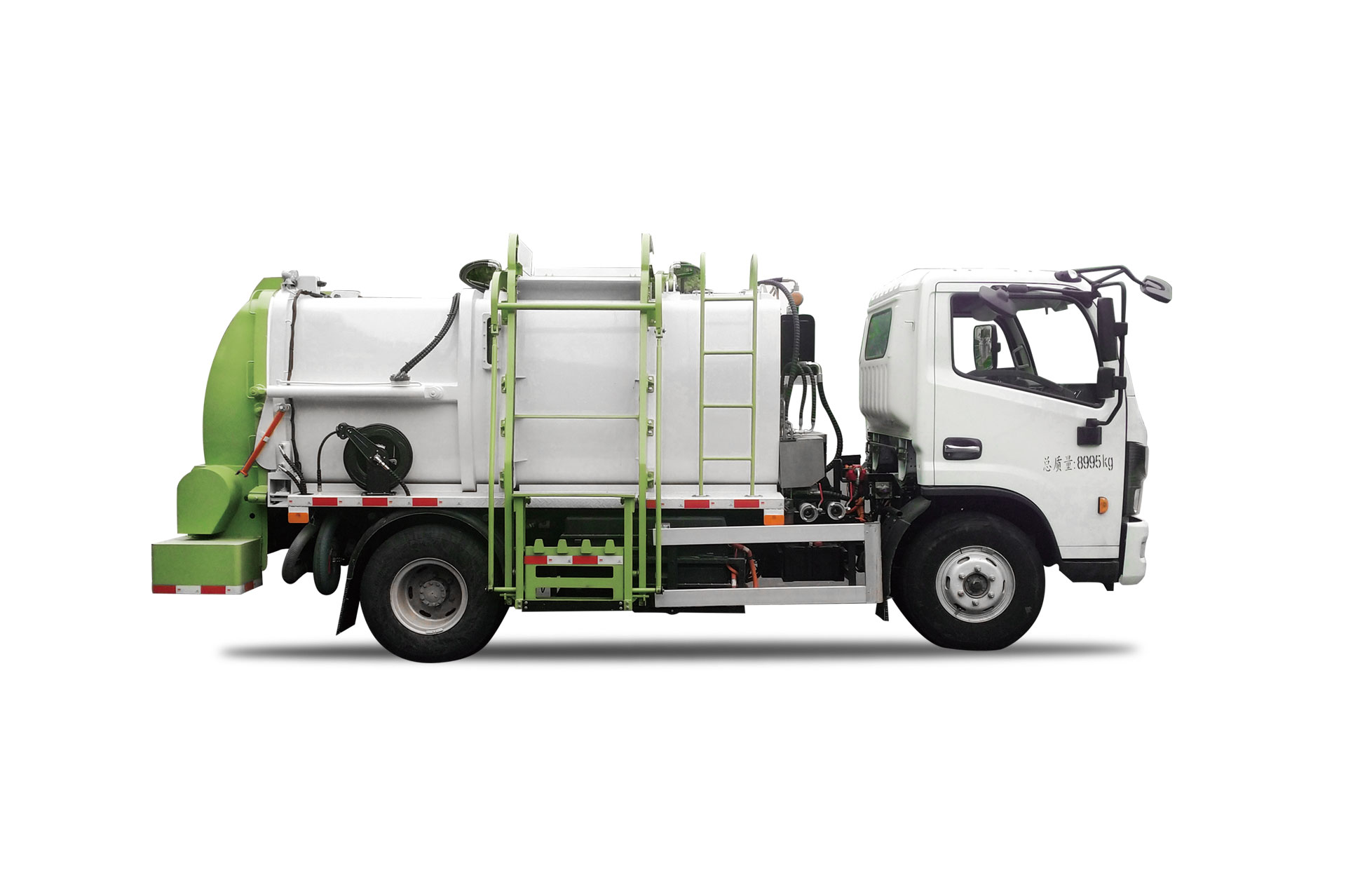 9t纯电动餐厨垃圾车-（侧挂3300）