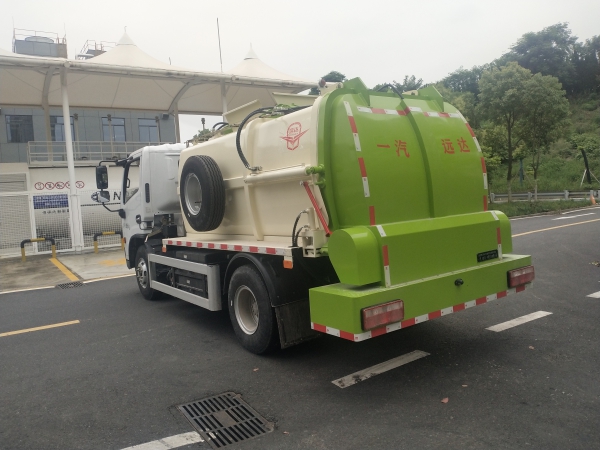 9t纯电动餐厨垃圾车-（侧挂3300）