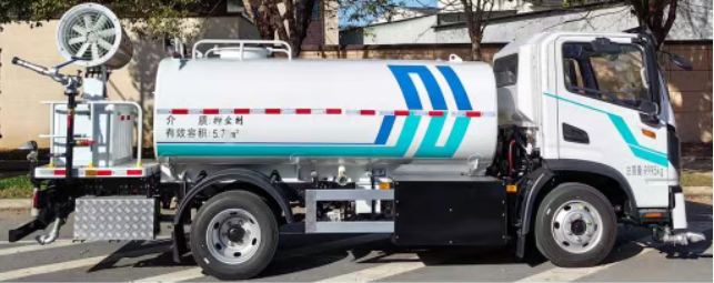 效率升级+省钱省心！10吨纯电抑尘车，煤矿场景性价比